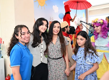 First Vice-President Mehriban Aliyeva attends celebration organized for children by Heydar Aliyev Foundation