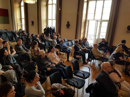 Berlində keçirilən konfransda alman alim Qafqazda erməni yalanlarına qarşı yeni faktlar açıqlayıb - FOTO