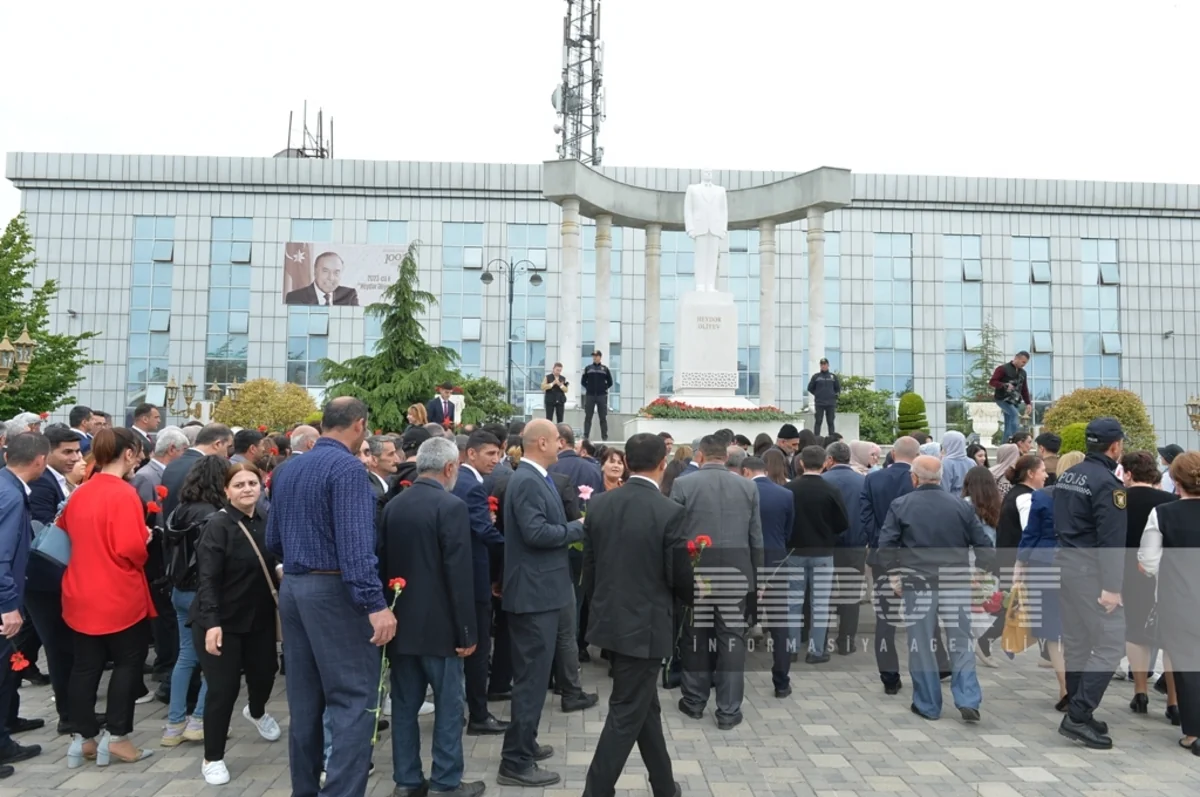 Lənkəranda Ulu Öndərin anadan olmasının 100 illik yubileyi qeyd olunub