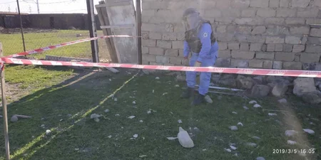 Sumqayıtda əl qumbarası tapılıb