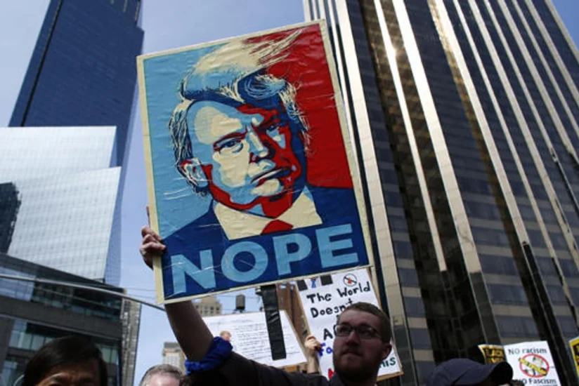 Kaliforniyada Donald Trampın tərəfdarları ilə əleyhdarları arasında toqquşma baş verib