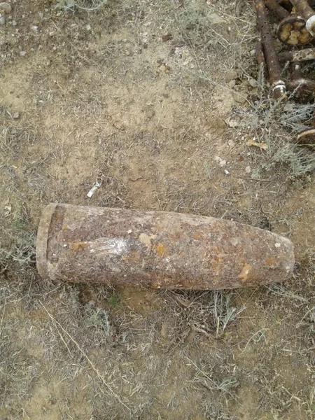ANAMA tərəfindən 6 ədəd partlamamış hərbi sursat aşkarlanaraq götürülüb
