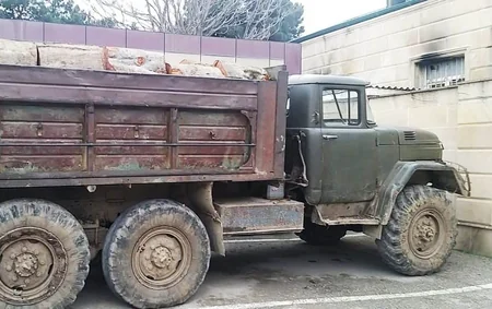 Şabranda meşə ağaclarını kəsən 3 nəfər saxlanıldı