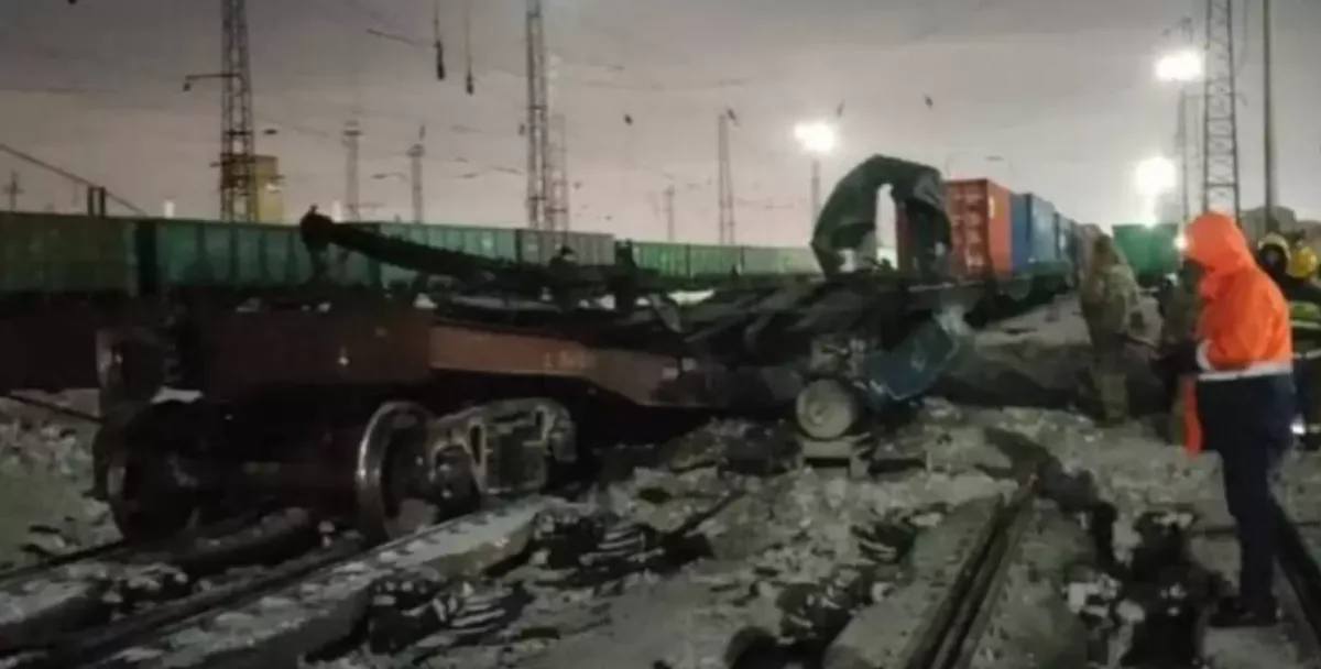 В районе старого вокзала Астаны произошел взрыв