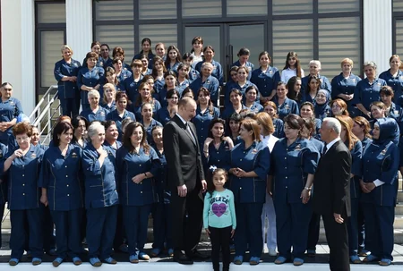 Prezident İlham Əliyev “Azərxalça” ASC-nin Xaçmaz filialının açılışında iştirak edib