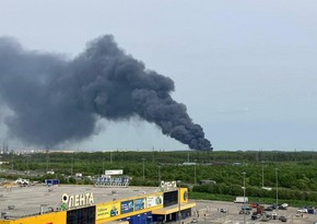 В Санкт-Петербурге горит завод порошковых красок