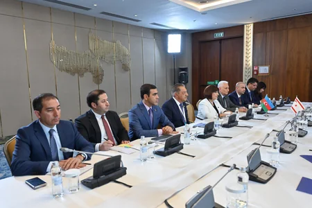 Sahibə Qafarova Astanada Şimali Kipr Türk Cümhuriyyəti Məclisinin sədri ilə görüşüb