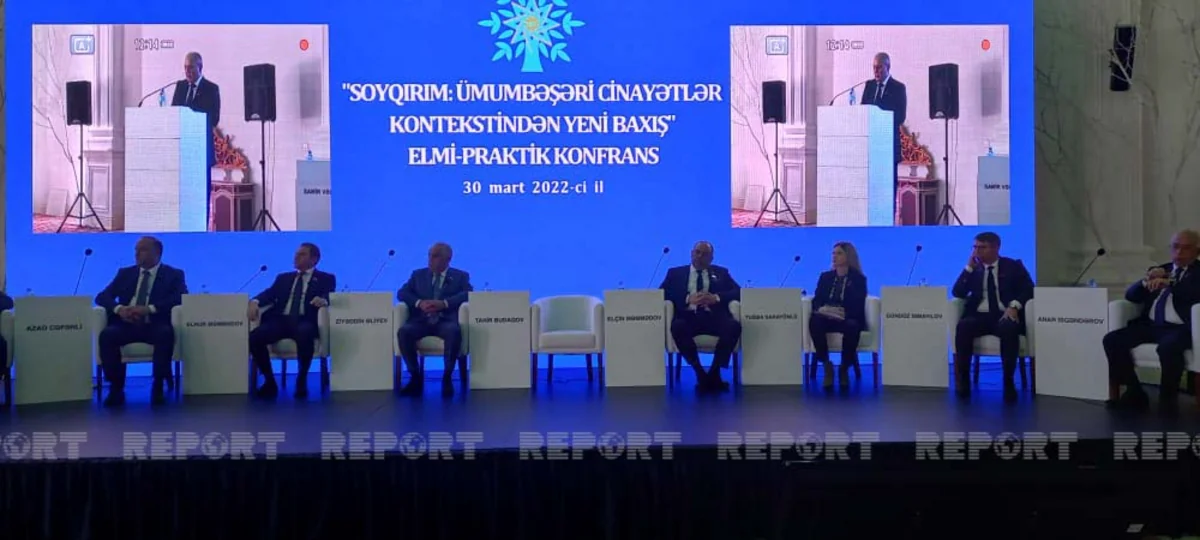 YAP Qubada soyqırımla bağlı konfrans keçirir