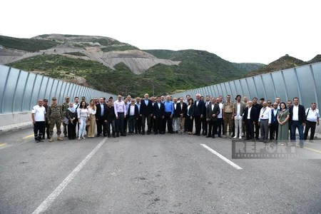 Foreign diplomats informed about Armenian provocations at Lachin border checkpoint