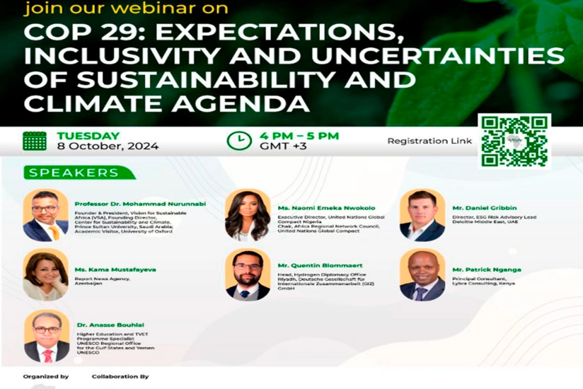 COP29: Expectations, inclusivity and uncertainties of sustainability and climate agenda