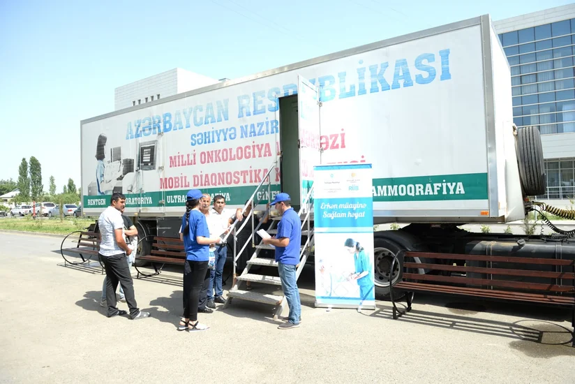 RİİB-in dəstəyi ilə onkoloji xəstəliklərlə bağlı pulsuz tibbi müayinə keçirilib