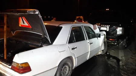 Bakıda iki avtomobil toqquşub, bir nəfər yaralanıb