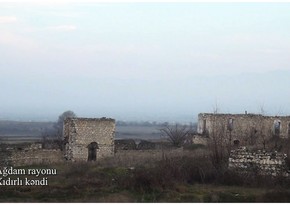 Video footage from Khidirli village of Aghdam region