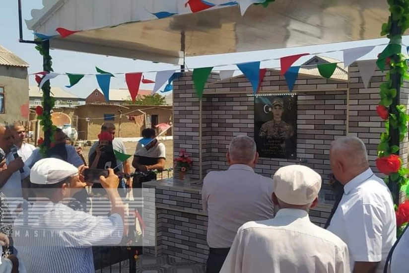 Cəlilabadda şəhid bulağının açılışı olub 