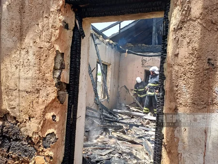 Naxçıvanın Əliabad qəsəbəsində yanğın olub