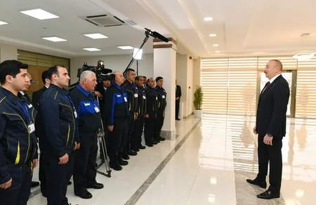 Prezident Azərenerji ASC-nin Dübəndi yarımstansiyanın açılışında iştirak etdi - YENİLƏNİB