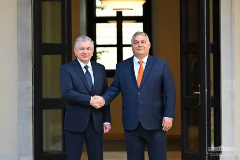 Mirziyoyev və Orban strateji tərəfdaşlığın genişləndirilməsini müzakirə ediblər