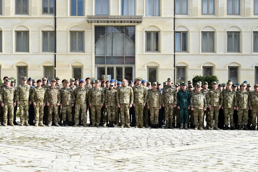 Azerbaijani President: Those conducting military drills in support of Armenia on our border should also know that we do not afraid of anyone
