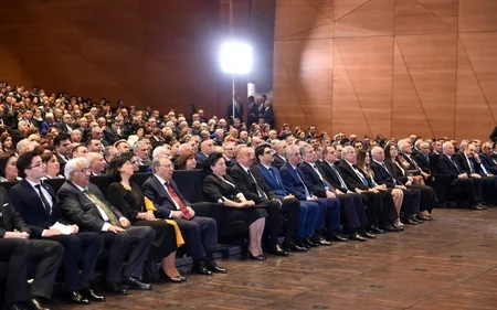 President Ilham Aliyev attended ceremony to mark 100th anniversary of Baku State University
