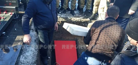 Vətən müharibəsində şəhid olan baş leytenant Qubada dəfn edilib