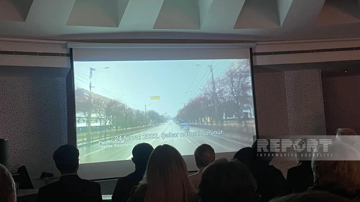 Documentary ‘20 days in Mariupol’ screened Baku