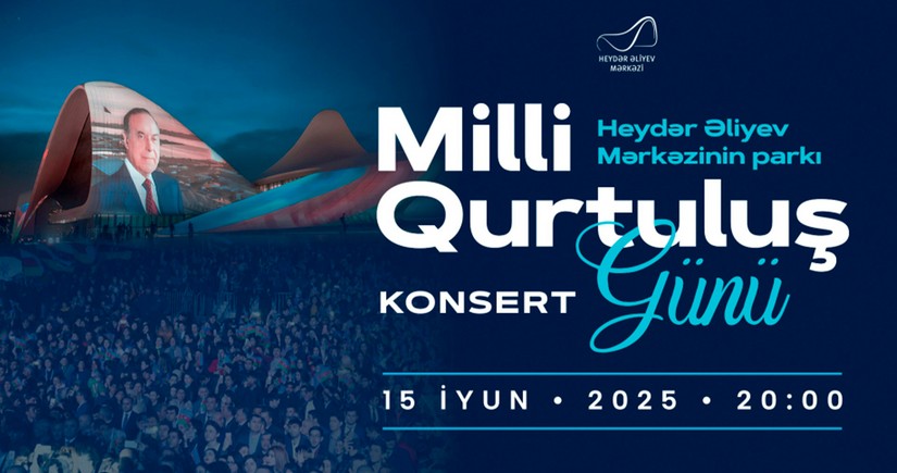 Heydər Əliyev Mərkəzinin parkında Milli Qurtuluş Gününə həsr olunan konsert keçiriləcək