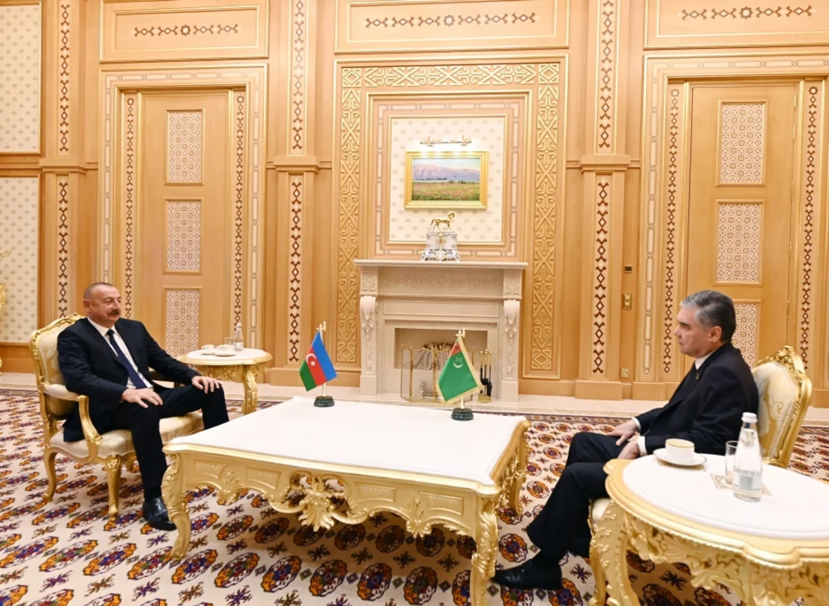 Gurbanguly Berdimuhamedow thanks President of Azerbaijan