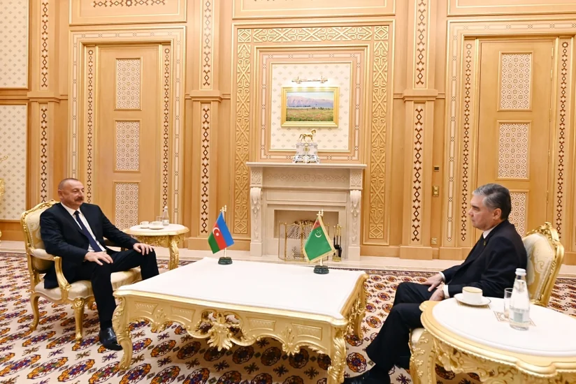 Gurbanguly Berdimuhamedow thanks President of Azerbaijan
