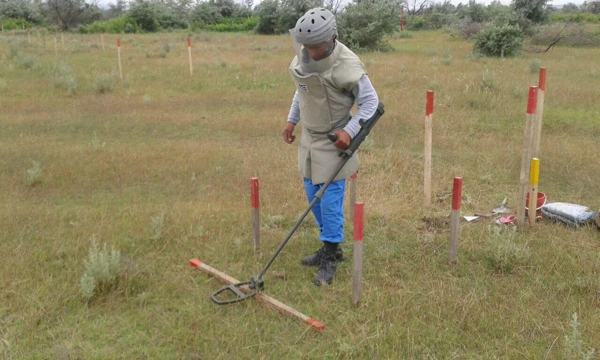 Cocuq Mərcanlıda 11 ədəd mina aşkarlanıb