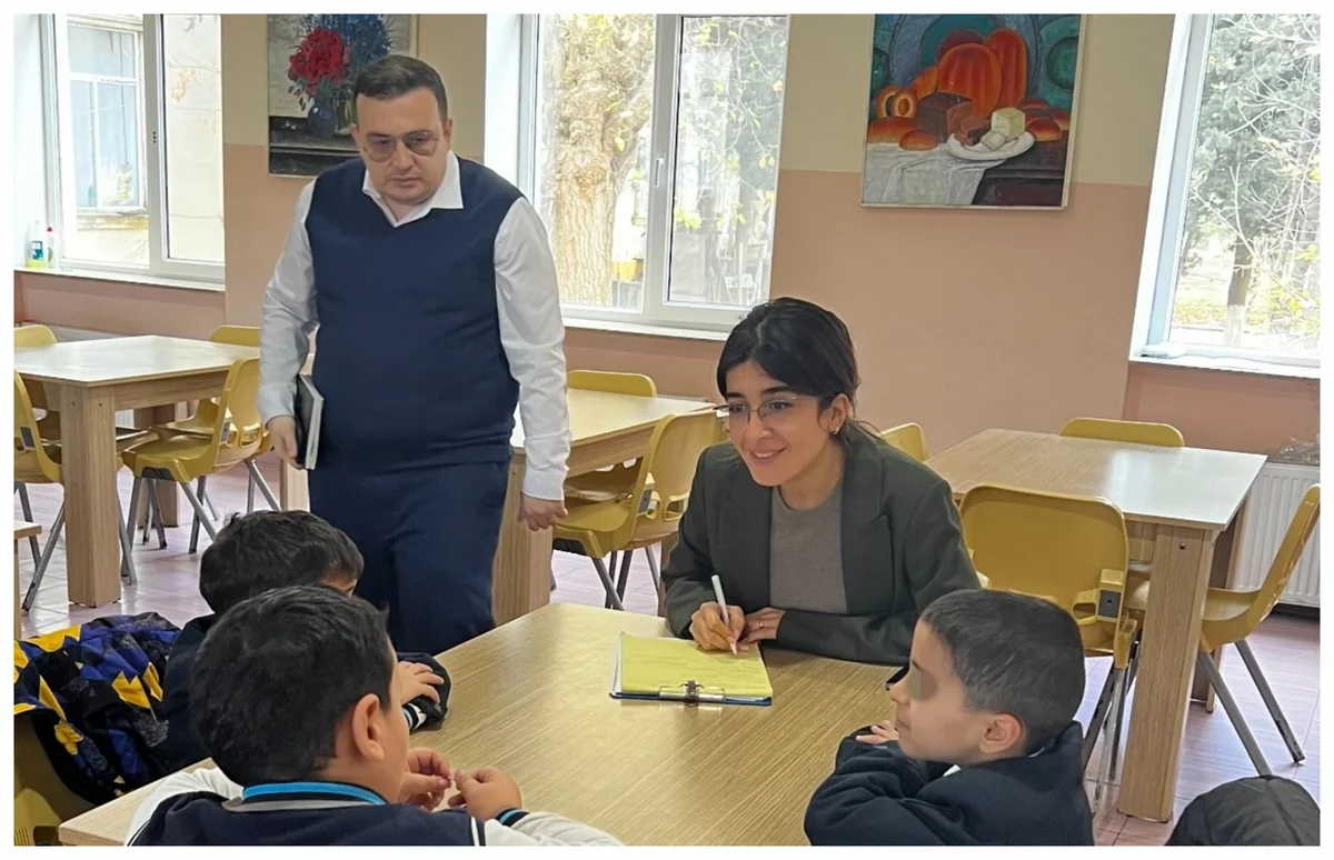 Ombudsmanın Milli Preventiv Qrupu Sumqayıtda internat tipli gimnaziyada monitorinqlər aparıb