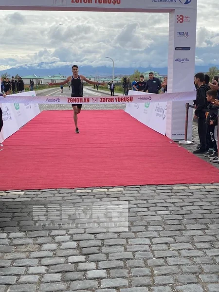 Zəngilanda Zəfər Yürüşü turnirində triatlon yarışının qalibi bəlli olub
