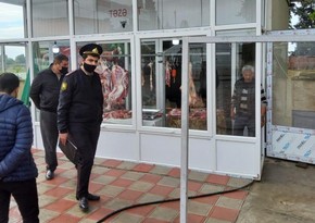 Göyçayda qanunsuz fəaliyyət göstərən heyvan kəsimi məntəqələrində reyd keçirilib