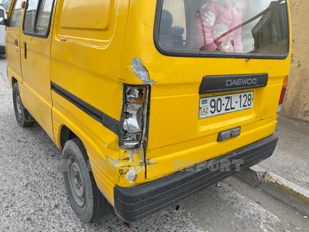 Abşeronda iki avtomobil toqquşub