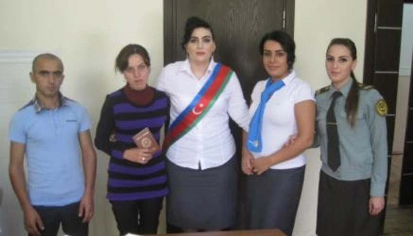Bakıdakı İstintaq Təcridxanasında nikah mərasimi keçirilib