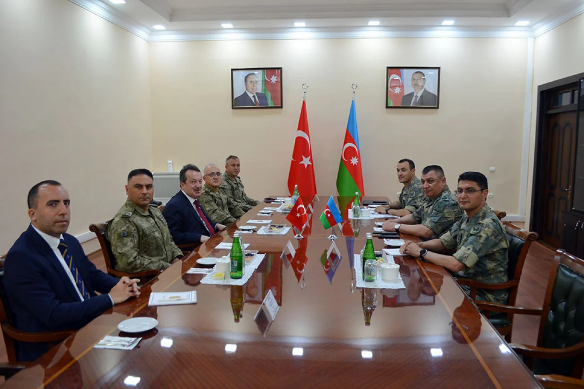 Delegation of Turkish National Defense University visits Azerbaijan Land Forces Command