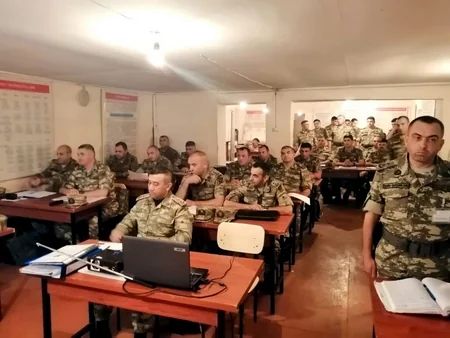 Command and Staff Exercises began in the Army Corps and formations of the Azerbaijan Army