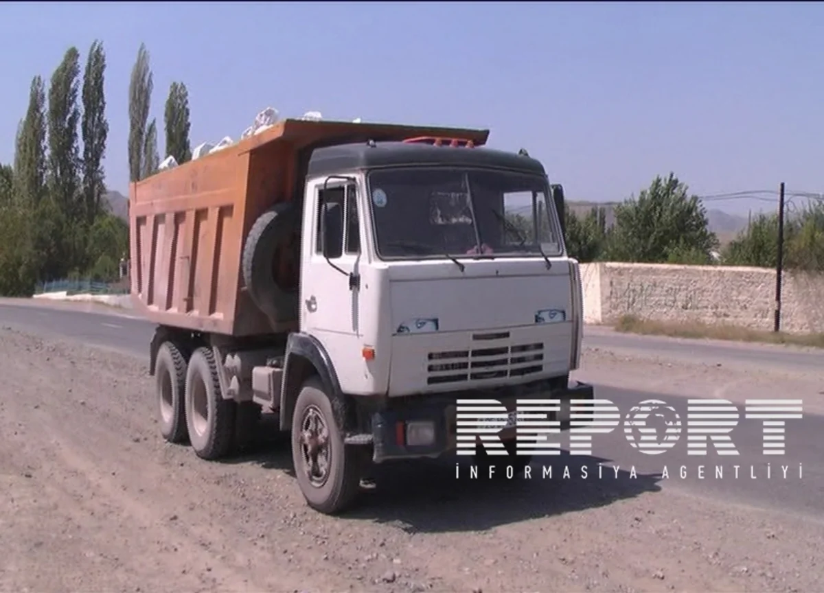 Azərbaycanda Kamaz hamilə qadını vuraraq öldürüb - FOTO