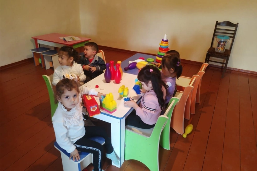Closed kindergarten in border village reopened after 30 years