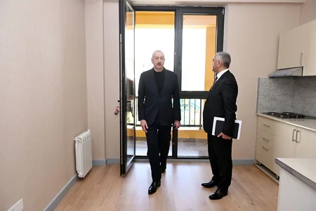 Suqovuşanda yaşayış kompleksi istifadəyə verilib - YENİLƏNİB