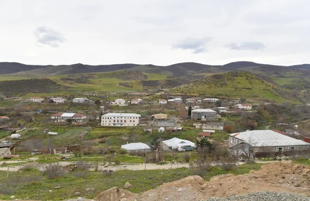 İlham Əliyev Xocalı rayonunun Xanabad kəndində olub