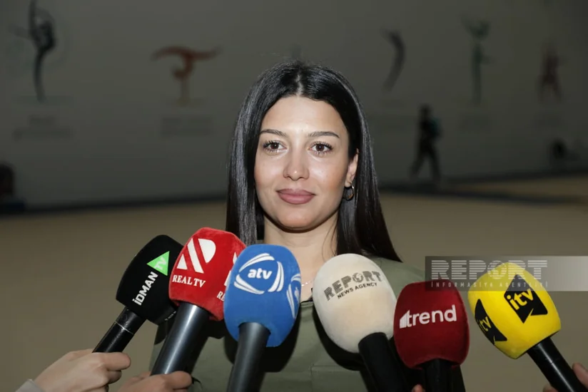 Humay Qafarova: “Naxçıvan gimnastları ilk dəfə milli komandanın üzvləri ilə birgə məşqə çıxırlar”