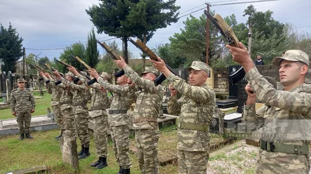 В Лянкяране простились с шехидом Юсифом Халиловым