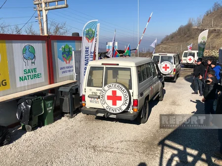 ICRC vehicles move freely from Lachin to Khankandi - UPDATED