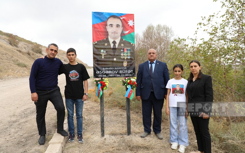 Şəhid mayor Rüfət Əsgərovun ailəsi 30 ildən sonra Qubadlıda - REPORTAJ 