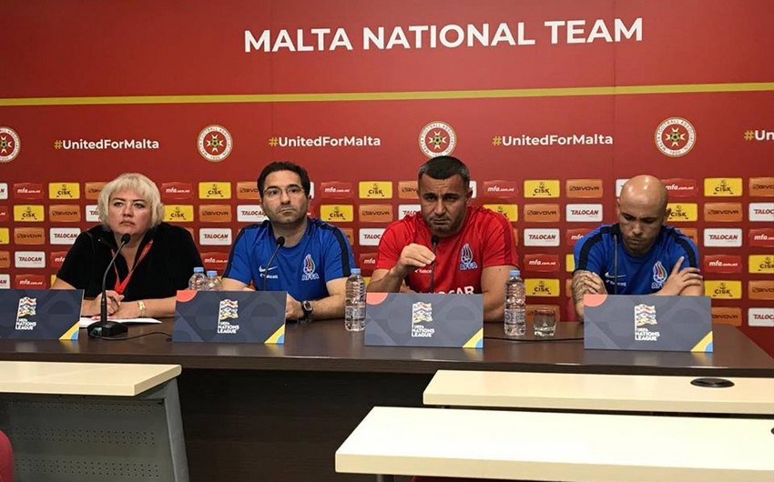 Qurban Qurbanov: “Maltaya qələbə qazanmaq üçün gəlmişik”