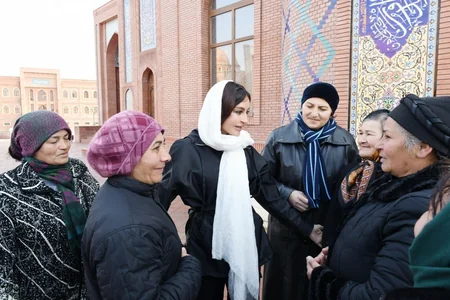 First Vice-President Mehriban Aliyeva visited Imamzade religious complex in Ganja