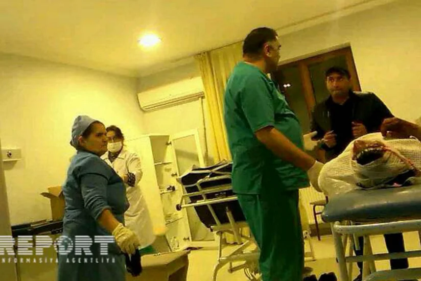 Lənkəranda avtomobil sərxoş piyadanı vurub - FOTO