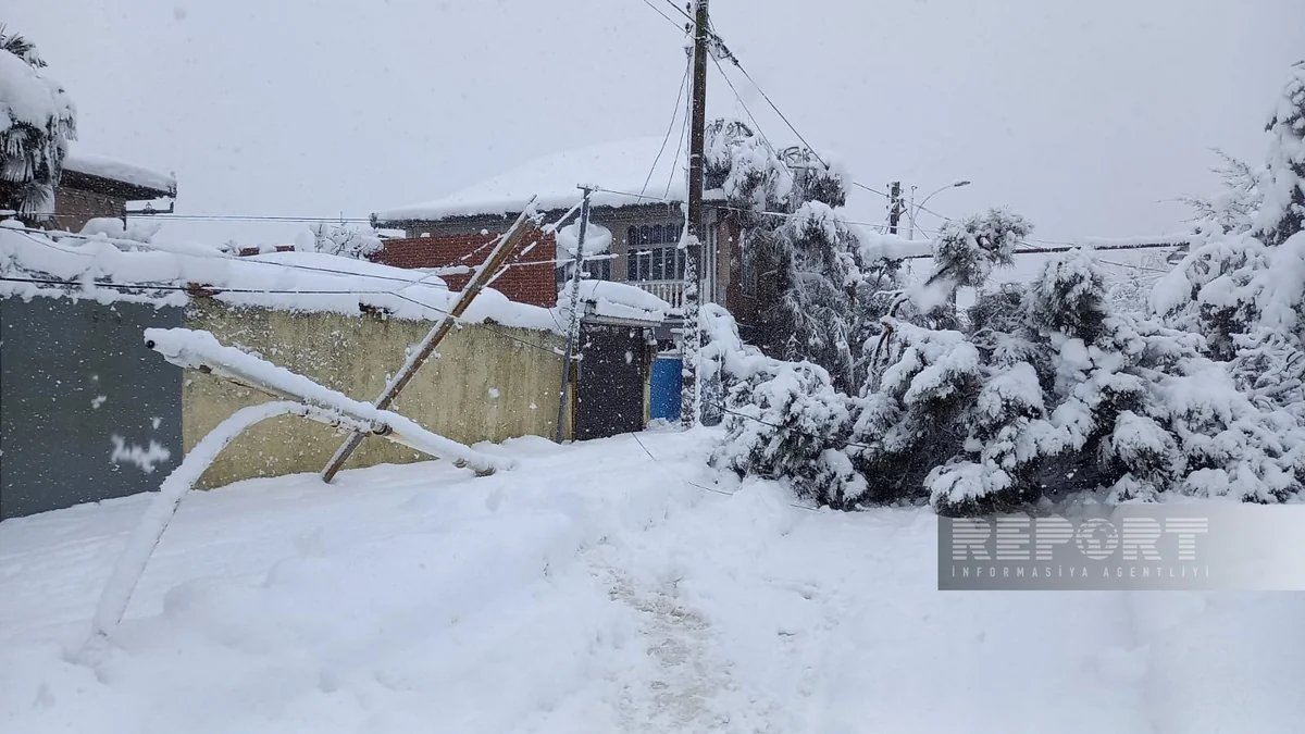 Cənub bölgəsinin rayonları işıqsız qalıb