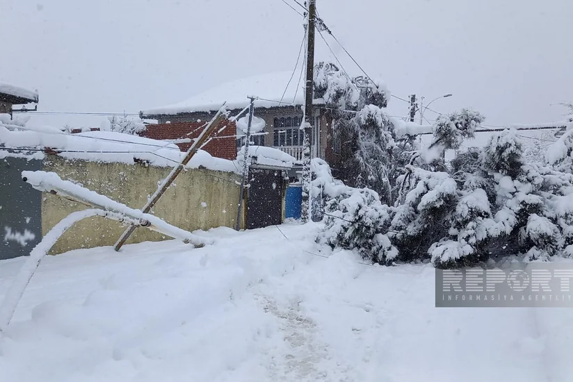 Cənub bölgəsinin rayonları işıqsız qalıb