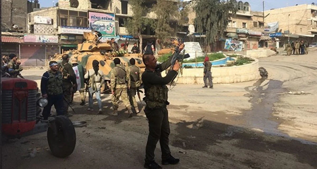 Suriyanın müxalifət qüvvələri Afrin şəhərinə nəzarəti ələ keçirib